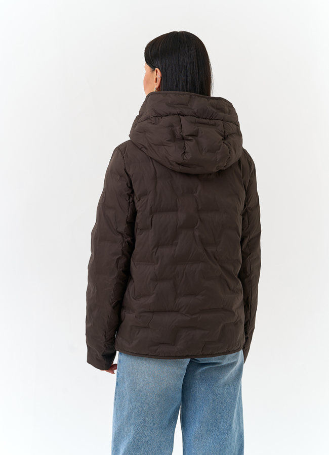 фото Женская куртка с капюшоном модель № 32703