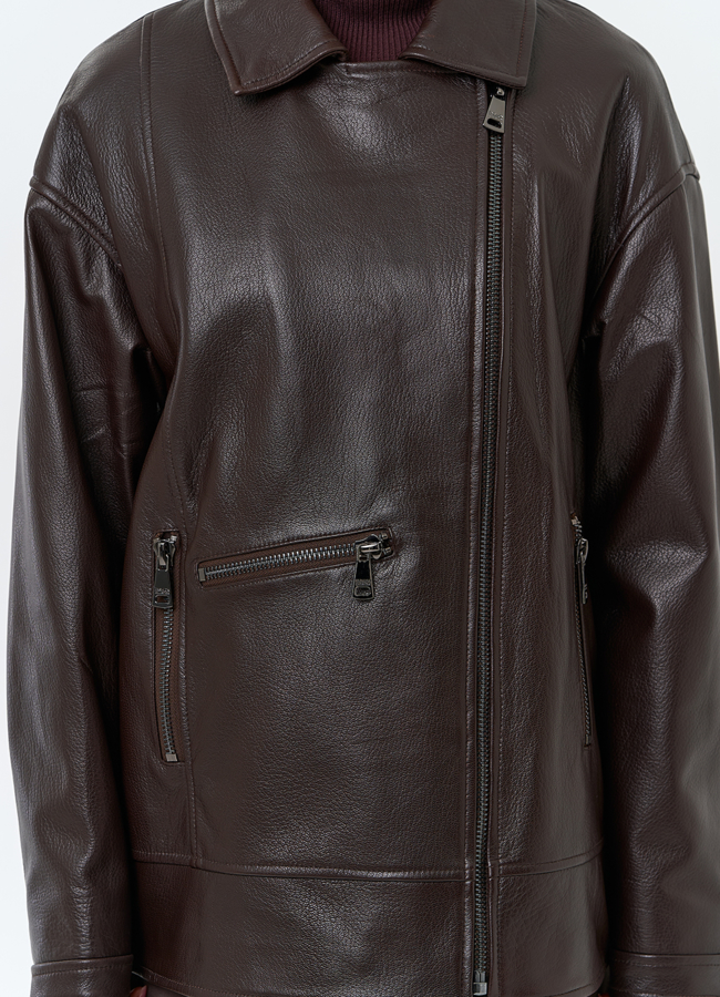 Женская куртка из натуральной кожи модель № 29994 универмаг малина