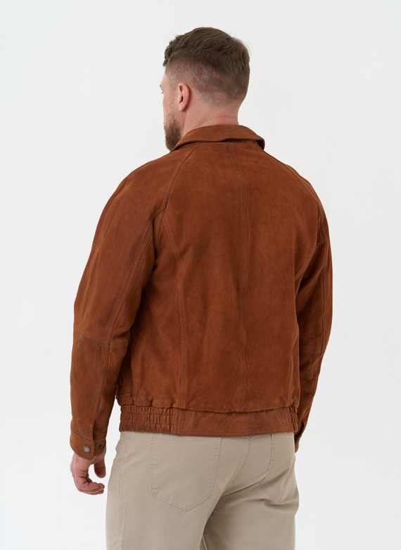 Мужская куртка из натуральной кожи 