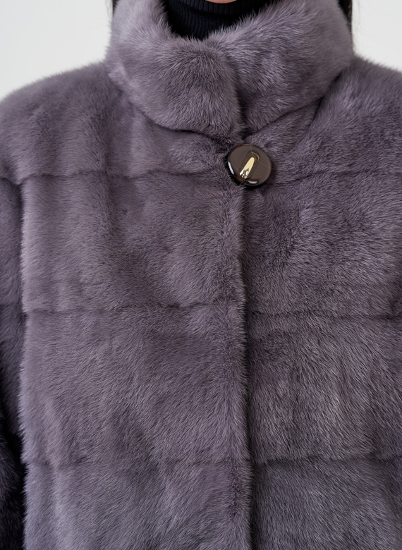 Шуба из норки 