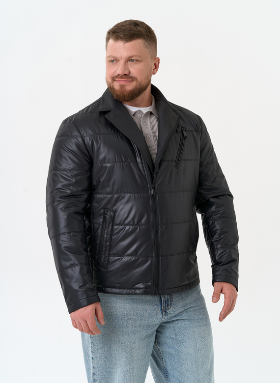 Мужская куртка черного цвета