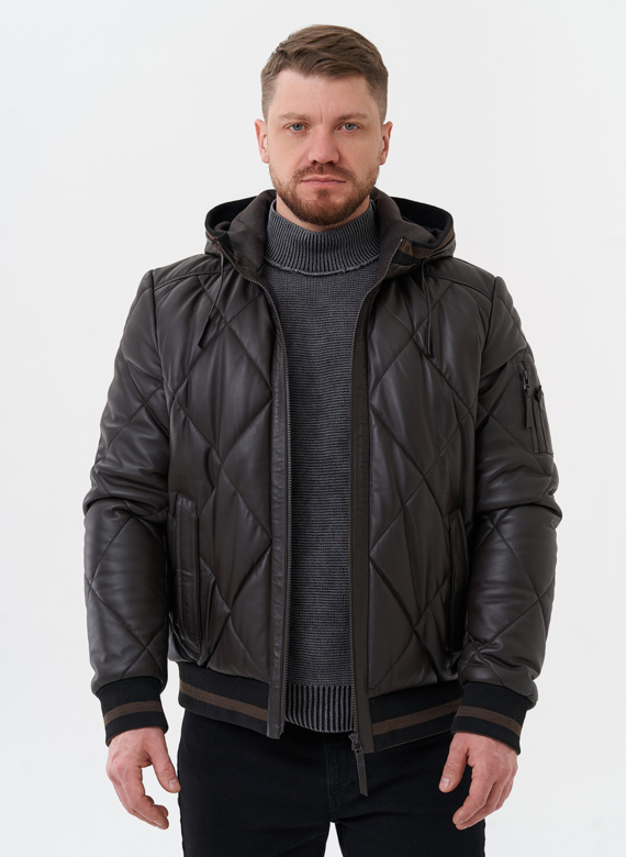 Куртка мужская из натуральной кожи 