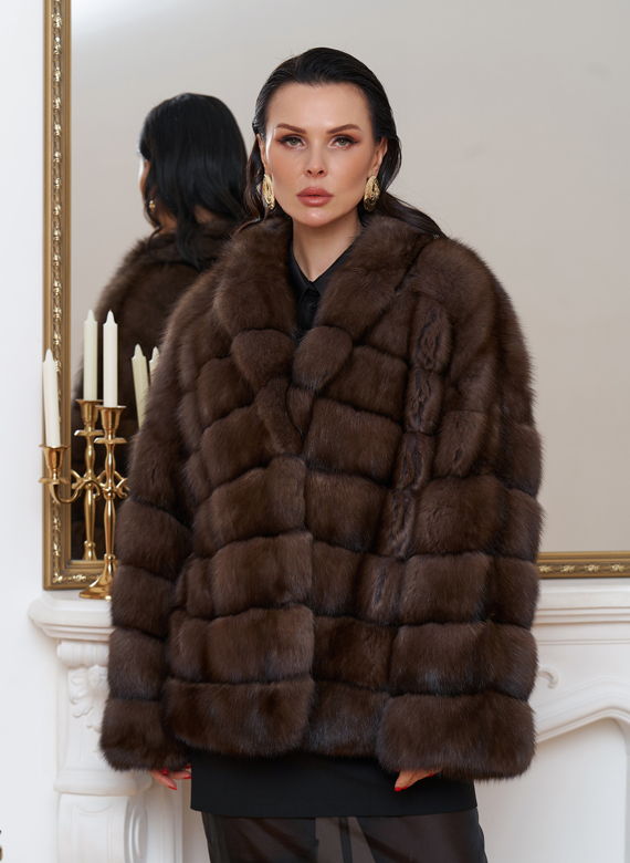 Куртка из баргузинского соболя