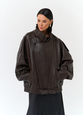 Женская куртка из натуральной кожи