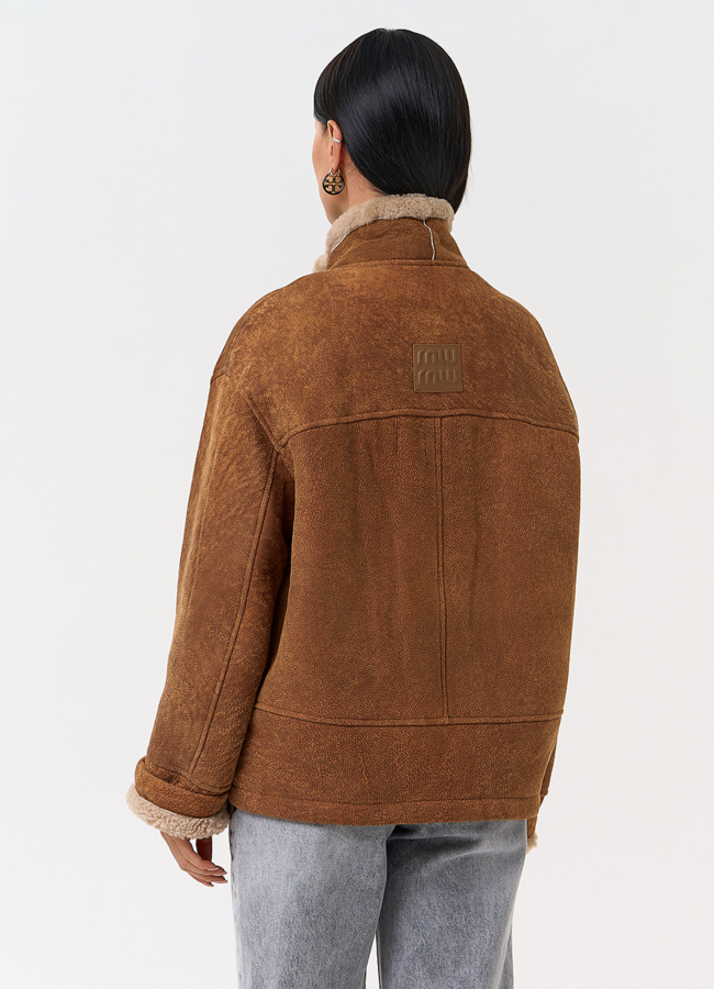 Дубленка натуральная женская  модель № 31361 в кредит